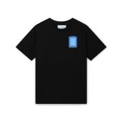 Casablanca Gradient Logo T-shirt Svart Black, Herr