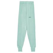 Hinnominate Mintgröna Sweatpants Regular Fit Elastisk Midja Green, Her...