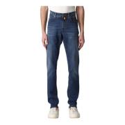 Jeckerson Herr 5-ficks Slim-Fit Jeans Blue, Herr