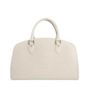 Louis Vuitton Vintage Pre-owned Canvas louis-vuitton-vskor White, Dam