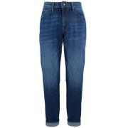 YES ZEE Herr Bomull Denim Jeans Regular Fit Blue, Herr