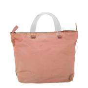 Prada Vintage Pre-owned Nylon prada-vskor Pink, Dam