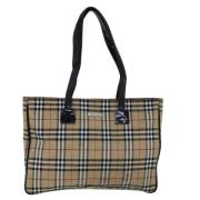 Burberry Vintage Pre-owned Canvas totevskor Multicolor, Dam