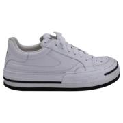 Dior Vintage Pre-owned Laeder sneakers White, Herr