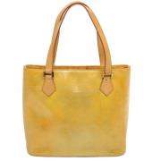 Louis Vuitton Vintage Pre-owned Laeder totevskor Yellow, Dam