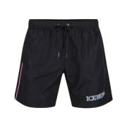 Iceberg Logo Badshorts Black, Herr