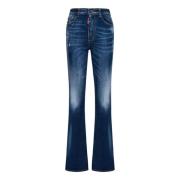 Dsquared2 Flared Jeans Blue, Dam