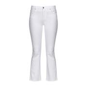 PINKO Stiliga Jeans för Kvinnor White, Dam