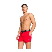 Puma Simma Logo Shorts Red, Herr