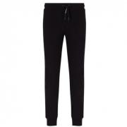 Armani Exchange Herrjoggers Svart Elastisk Midja Black, Herr