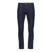 Gaëlle Paris Herr Slim Fit Bomulls Jeans med Salpa Blue, Herr