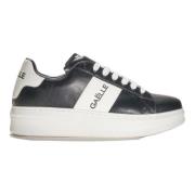 Gaëlle Paris Ecopelle Patch Sneakers Modern Design Black, Herr