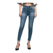 Gaëlle Paris Modern Slim-Fit Femficksjeans Blue, Dam