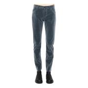 RRD Mäns Techno Velvet Slim Fit Byxor Blue, Herr