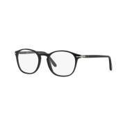 Persol Svarta Glasögonbågar Black, Unisex