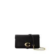 Coach Tabby Chain Crossbody Clutch - Läder - Svart Black, Dam