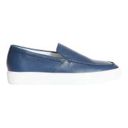 Doucal's Slip On i Pelle Blue, Herr