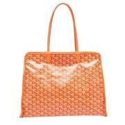 Goyard Vintage Pre-owned Laeder totevskor Orange, Dam