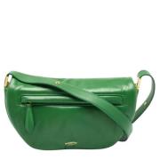 Burberry Vintage Pre-owned Laeder axelremsvskor Green, Dam