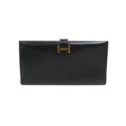 Hermès Vintage Pre-owned Laeder plnbcker Black, Dam