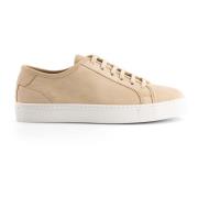 National Standard Handgjorda Frost Suede Sneakers Beige, Herr