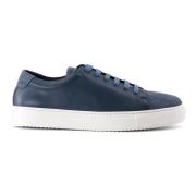 National Standard Handgjorda Suede Jeans Sneakers Blue, Herr