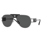 Versace Solglasögon Ve2252 100187 63 Gray, Herr