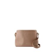 A.p.c. Rosa Syntetiskt Läder Crossbody Väska Pink, Dam