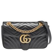 Gucci Vintage Pre-owned Laeder gucci-vskor Black, Dam