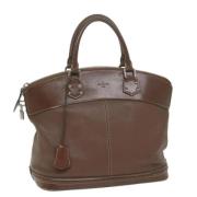 Louis Vuitton Vintage Pre-owned Laeder louis-vuitton-vskor Brown, Dam