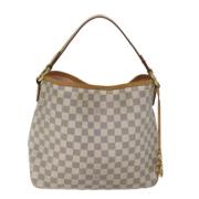 Louis Vuitton Vintage Pre-owned Canvas louis-vuitton-vskor Beige, Dam