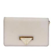 Prada Vintage Pre-owned Laeder prada-vskor Beige, Dam