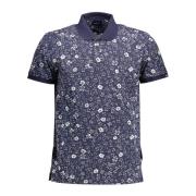 Gant Elegant kortärmad polo för den moderna mannen Multicolor, Herr