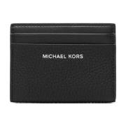 Michael Kors Svart Bifold Plånbok för Män Black, Herr