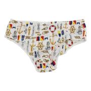 Dolce & Gabbana Chic Sailor Print Underkläder Multicolor, Dam