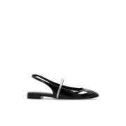 Stuart Weitzman Stefanie balettskor Black, Dam