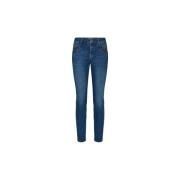 MOS Mosh Blå Mos Mosh Naomi Zole Jeans med Coola Detaljer Blue, Dam