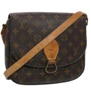 Louis Vuitton Vintage Pre-owned Canvas louis-vuitton-vskor Brown, Dam