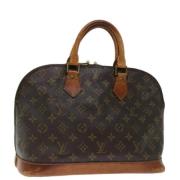 Louis Vuitton Vintage Pre-owned Canvas louis-vuitton-vskor Brown, Dam