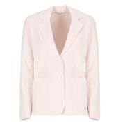 Kangra Rosa Kashmir Blazer Peak Revers Pink, Dam