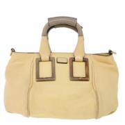 Chloé Pre-owned Pre-owned Laeder handvskor Beige, Dam