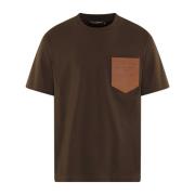 Dolce & Gabbana Herr Designer T-shirt Brown, Herr