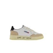 Autry Låg Man Medalist Sneakers White, Herr