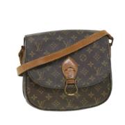 Louis Vuitton Vintage Pre-owned Canvas louis-vuitton-vskor Brown, Dam