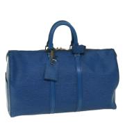 Louis Vuitton Vintage Pre-owned Laeder louis-vuitton-vskor Blue, Dam