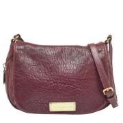 Marc Jacobs Pre-owned Pre-owned Laeder crossbodyvskor Red, Dam