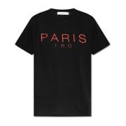 IRO T-shirt 'Izoe' Black, Dam