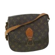 Louis Vuitton Vintage Pre-owned Canvas louis-vuitton-vskor Brown, Dam