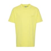 Carhartt Wip Broderad Script Logo Löst Passform T-shirt Yellow, Herr