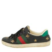 Gucci Vintage Pre-owned Laeder sneakers Multicolor, Herr